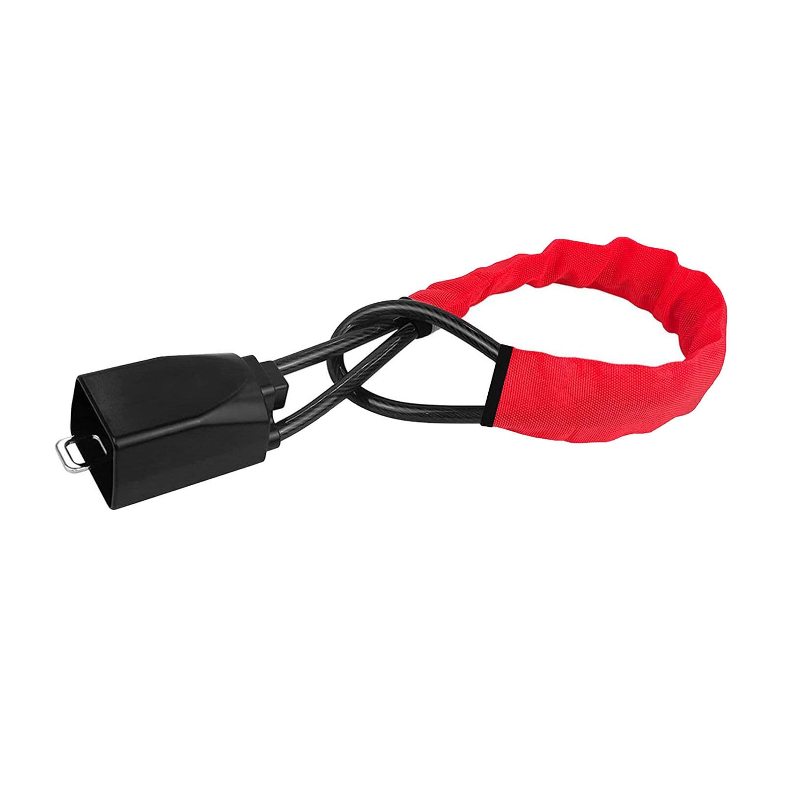 Yolispa Steering Wheel Lock Anti-Theft Device Steering Wheel Locking Device with 3 Keys for Most Cars SUVs Vans Trucks