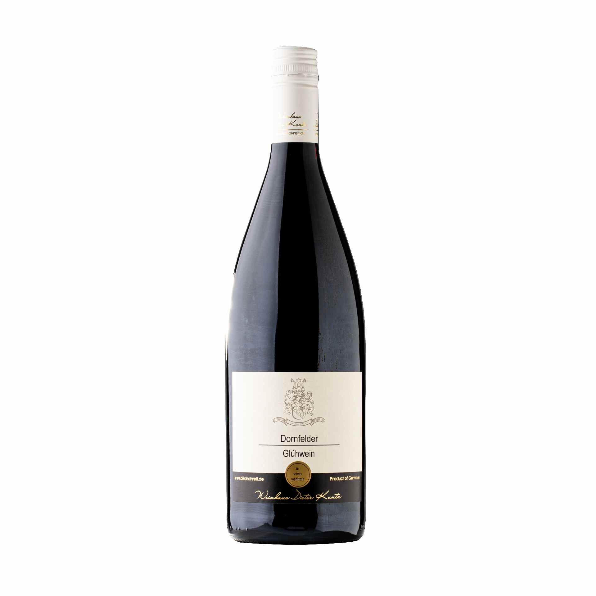 Winzerglühwein Dornfelder - Weingut Dieter Kuntz - Glühwein (12x1,0L) GOLD ***