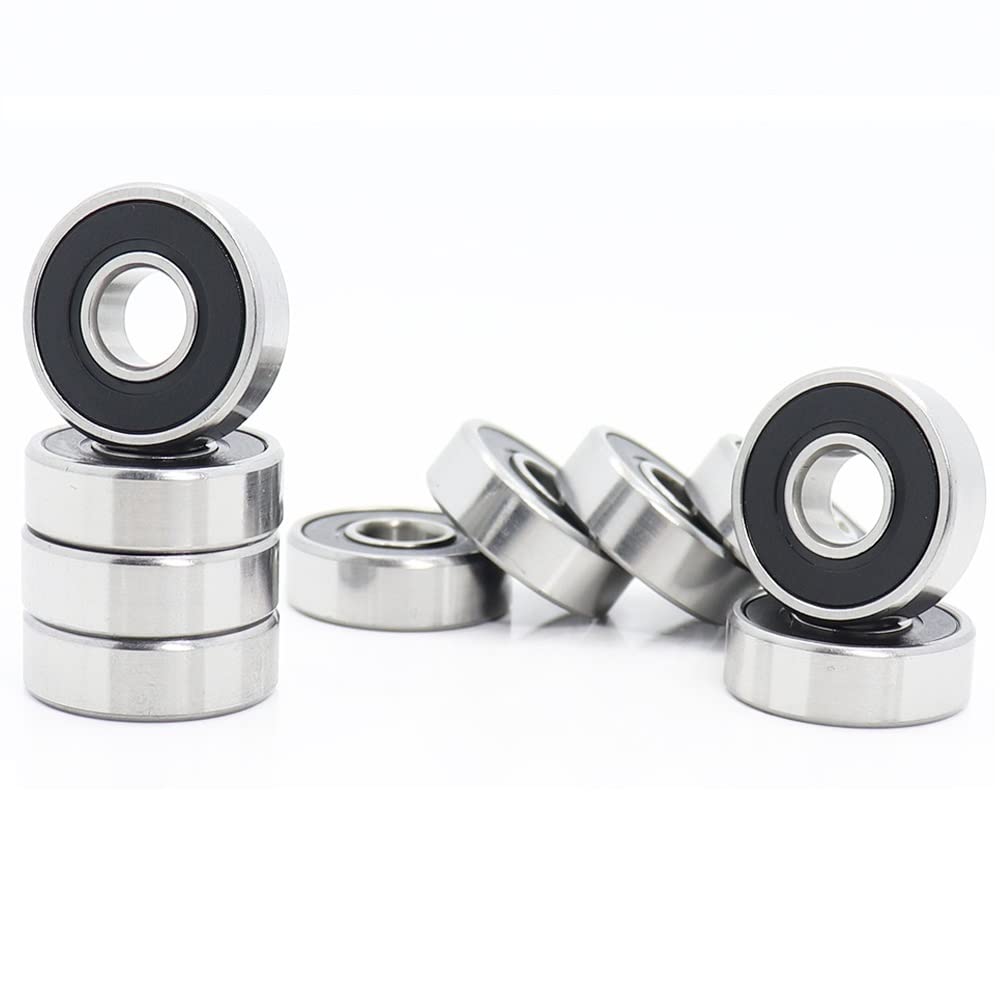 Roulement 608RS 8x22x7mm ABEC-5 pour skateboard et roller en lot de 10 pièces