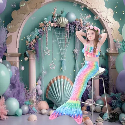 Mermaid Bathing Suit 3pcs2