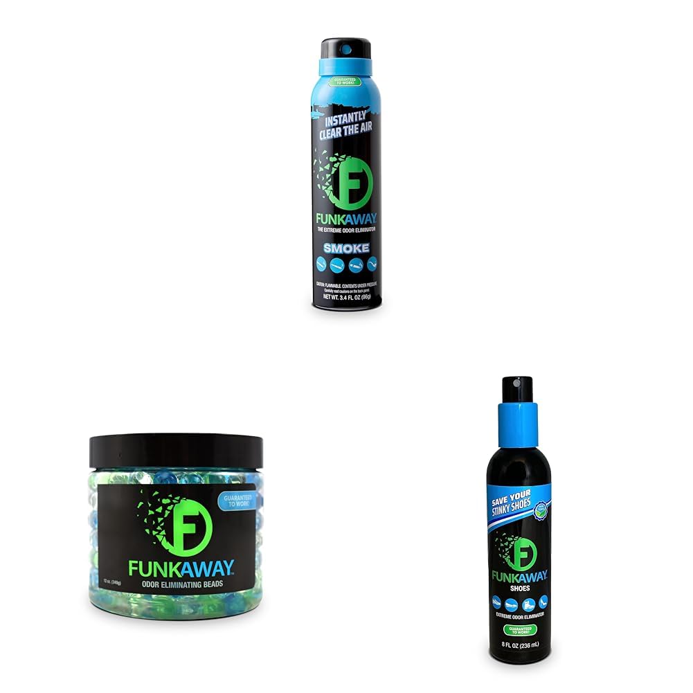 FunkAway Smoke Odor Eliminator Spray & Odor Eliminating
