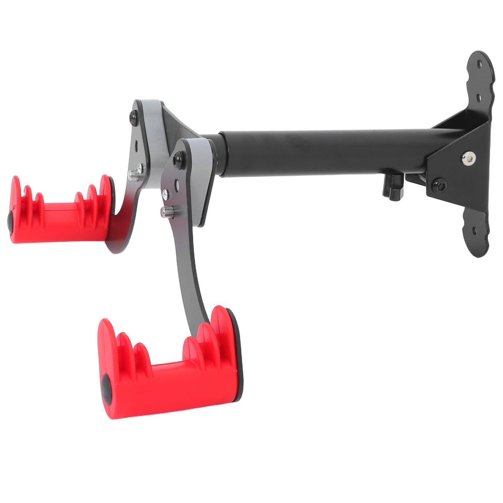 Soporte de pared para bicicleta de montaña almacenamiento vertical ajustable de metal
