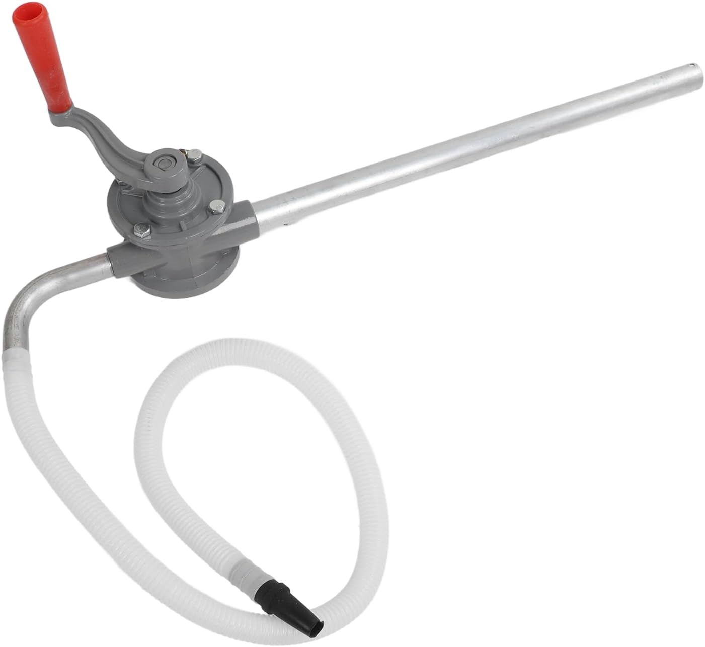 Hilitand Manual Oil Pump, Aluminum Alloy, Reliable Hand Crank Pump, 5L Rate for Gasoline, Kerosene, Engine Oil Usage
