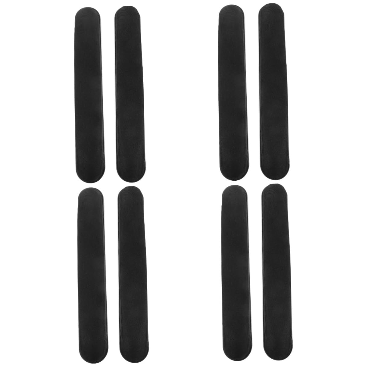 Operitacx 4 Pares Pasamanos para Sillas De Ruedas Asiento Accesorio De Disfraz Hippie Accesorios Transpirables Portátil Reposabrazos De La Silla Jaula Paisaje Decoraciones Oficina Tela Black