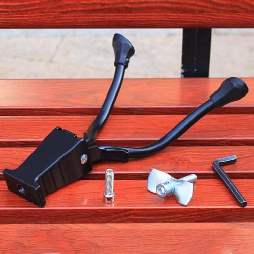 Béquille de cyclisme à double jambe support métal stable robuste - 3