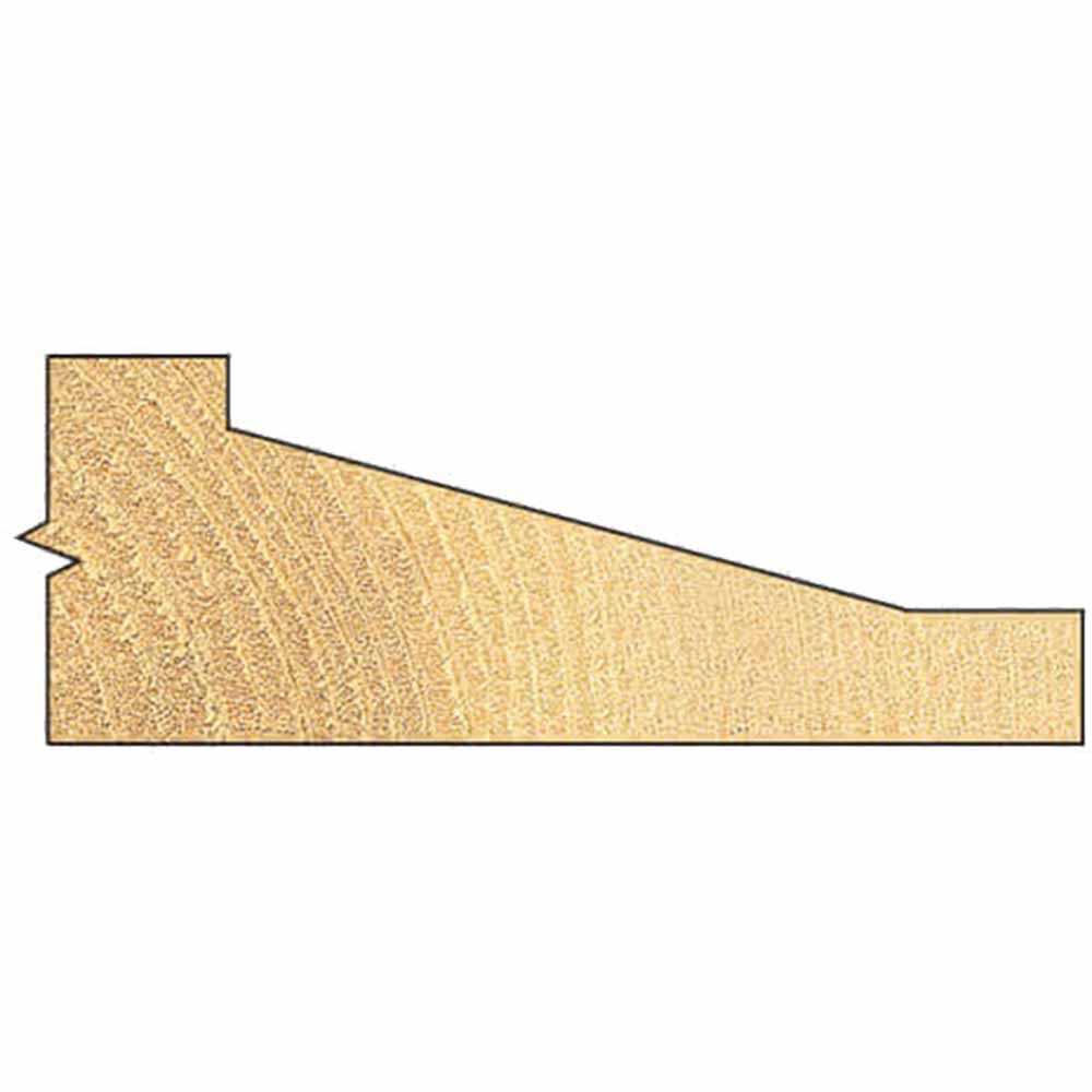 Trend Frez do fazowania paneli z łożyskiem, Ø12,7 mm, trzpień 1/2 | Węglik tungstenu z łożyskiem, do podnoszenia krawędzi paneli, średnica 12,7 mm, trzpień 1/2" C170X1/2TC
