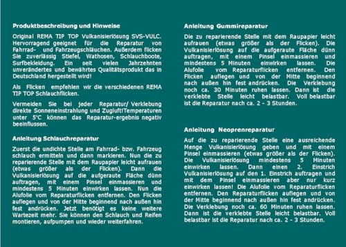 Rema Tip-TOP TT01/05-7-teilig - Fahrrad Flickzeug Reparaturset (2 x TT01) – Ansicht 6