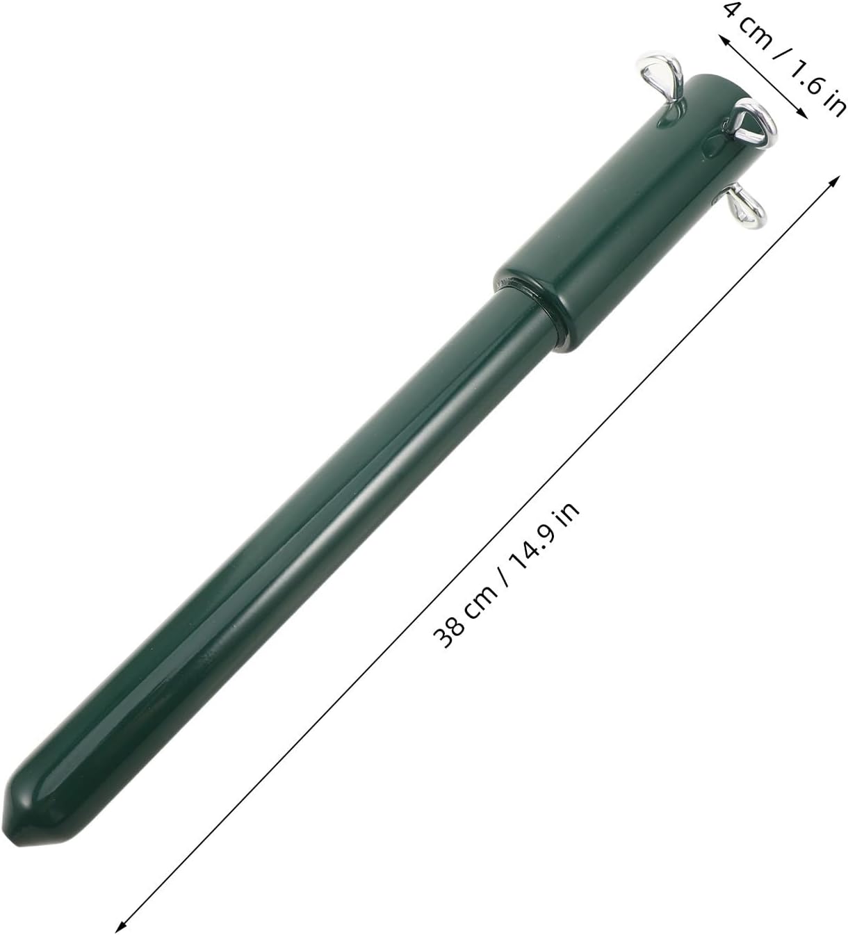 Toddmomy Christmas Tree Height Extender, Metal Riser Pole with Screws