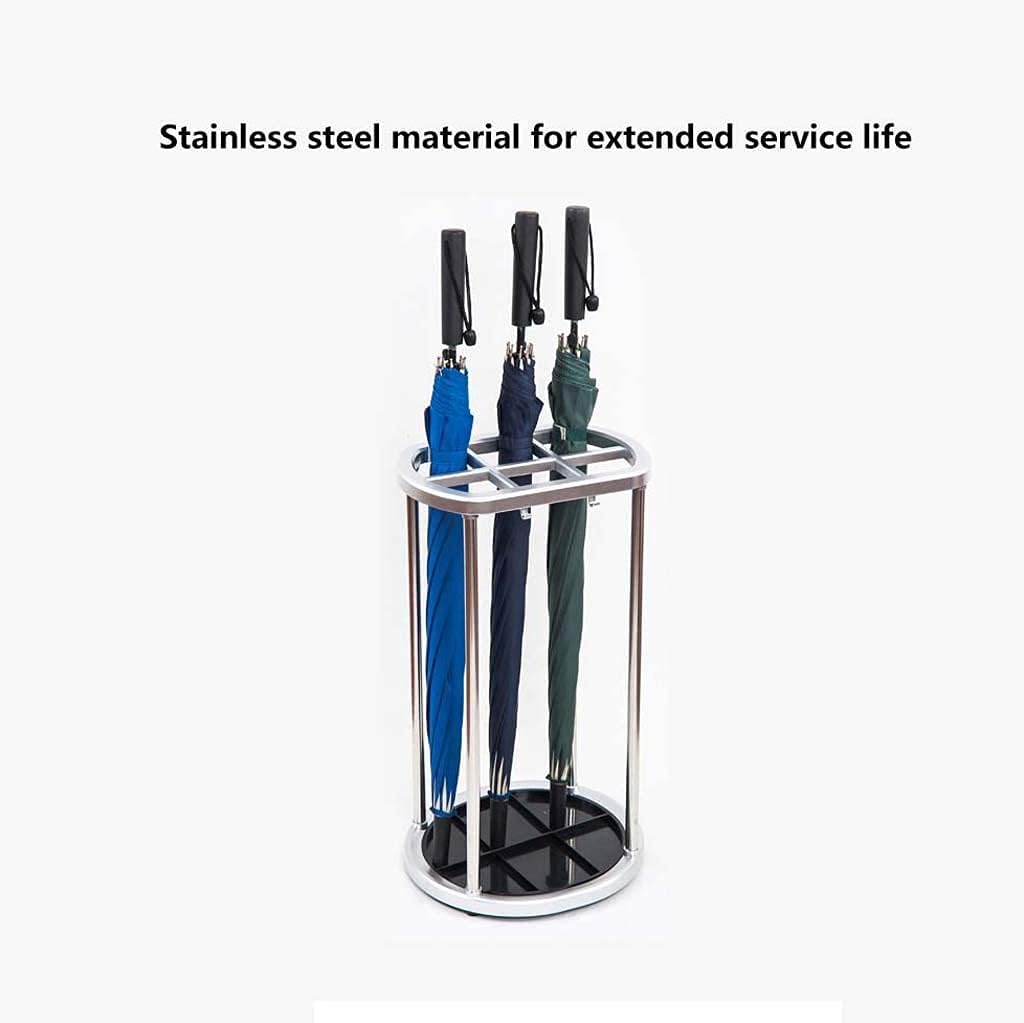 Umbrella Storage Rack 6 Holes/12 Holes/21 Holes Umbrella Stand Storage Rack Stainless Steel Umbrella Stand Without Lock Umbrella Stand