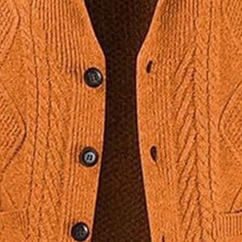 Men's Shawl Collar Cardigan Sweater Long Sleeve Slim Button Knitted Sweaters Lightweight Thermal Knit Cardigans3