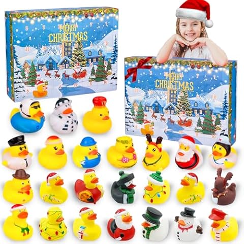 Pipihome 2024 Rubber Duck Advent Calendar Cover
