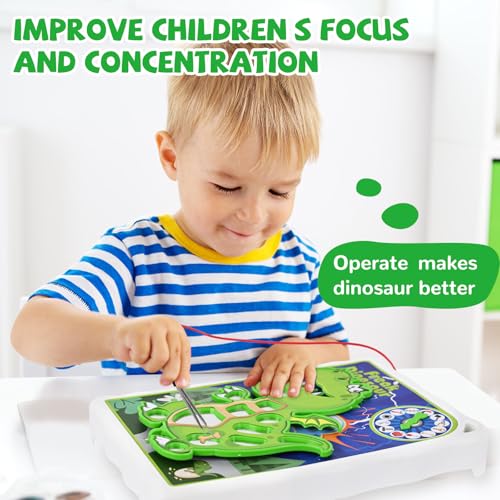 Juego de mesa Dinosaurio para niños 3-8 años miniatura 2