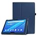 Produktbild Fintie Lenovo Tab4 10 / Tab4 10 Plus Hülle - Folio Kunstleder Schutzhülle Tasche Etui Case mit Auto Schlaf/Wach Funktion für Lenovo Tab 4 10 / Tab 4 10 Plus (10 Zoll) Tablet-PC, Marineblau