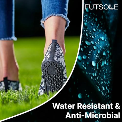 Futsole Sport Soft-Sided Shoes for Indoors/Outdoors, Foldable & Flexible Footwear for Sport, Exercise, Yoga or Travel, Dance Shoes4