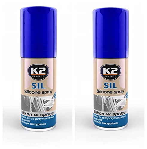 K2 Silicona Aerosol, Silicon Spray, Aceite - Lubricante, Spray 300 ml