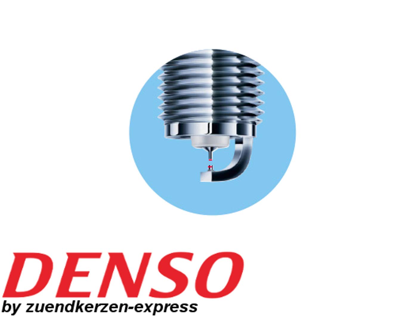DENSO Bujía de encendido IXEH22TT con resistencia Electrodo de masa Electro central Iridio Electrodo de masa de platino Long. de rosca: 26,5mm Compatible con TOYOTA Yaris Hatchback P13, MERCEDES-BENZ