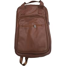 Drumstick Bag Drumstick Storage Bag Professional Drumstick Holder Mallet Bag Backpack Portable Pu Leather Brown
