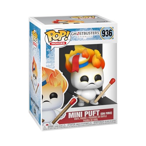 Funko Pop! Movies: Ghostbusters: Afterlife-Mini Puft On Fire - Ghostbusters Afterlife - Figura de Vinilo Coleccionable - Idea de Regalo- Mercancia Oficial - Juguetes para Niños y Adultos