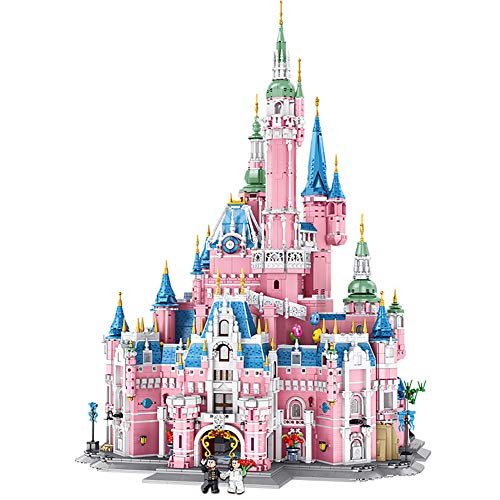 LYXCM Dream Castle Modellbausteine Set, 9963 STK. Bauhäuser Modellspielzeug Bricks Kit | 3D-Puzzlesets für Sammlerstücke…