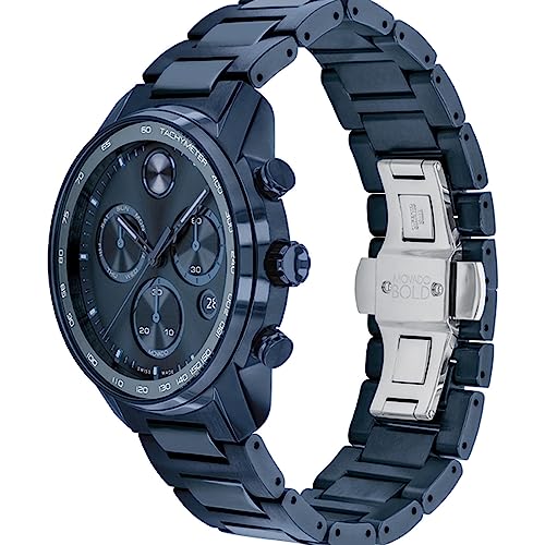 Movado Bold Quartz Blue Round Dialen's Watch - 3600868 - Image 2