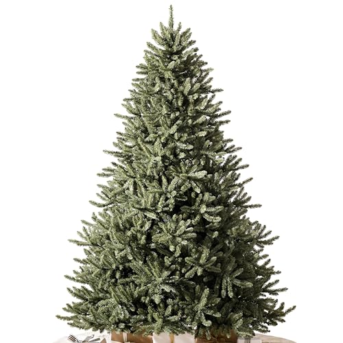 Balsam Hill 6.5ft Unlit Classic Blue Spruce - Artificial Christmas Tree with 2,144+ Tips, Premium Stand & Easy Assembly for Indoor Holiday Decorating