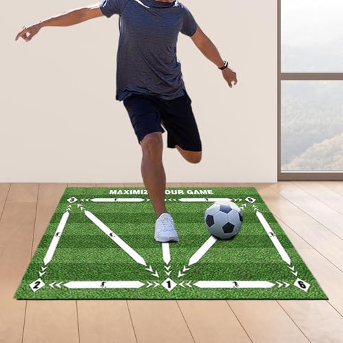 Image of Football Training Mat Child Shock Dribble Silent Starter Soccer Training Mat 40 cmx60 cm