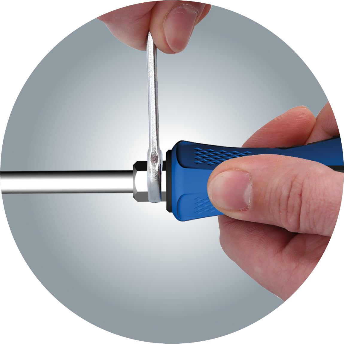BRILLIANT TOOLS BT031051 Flat Screwdriver with Impact Protection Cap, 6 x 100 mm [Powered by KS TOOLS] — view 10