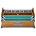 Harmonium Musical Instrument, BINA No. 8, 7 Stops, 3 1/4 Octaves, Coupler, Tuned To A400, Double Reed, Natural Color, Book, Nylon Bag (PDI-DJF)