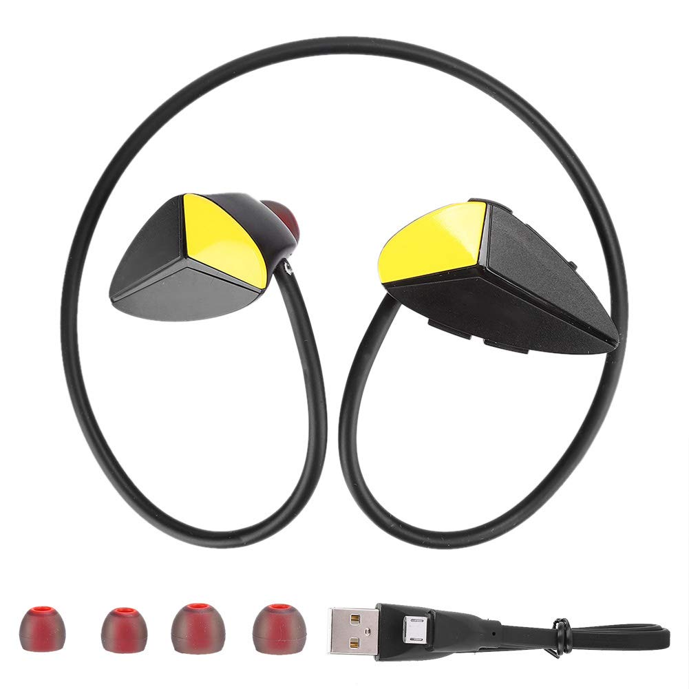 Auricolare Bluetooth Senza Fili Auricolare Stereo con Archetto da Collo Impermeabile per Sport Stile di Attivo