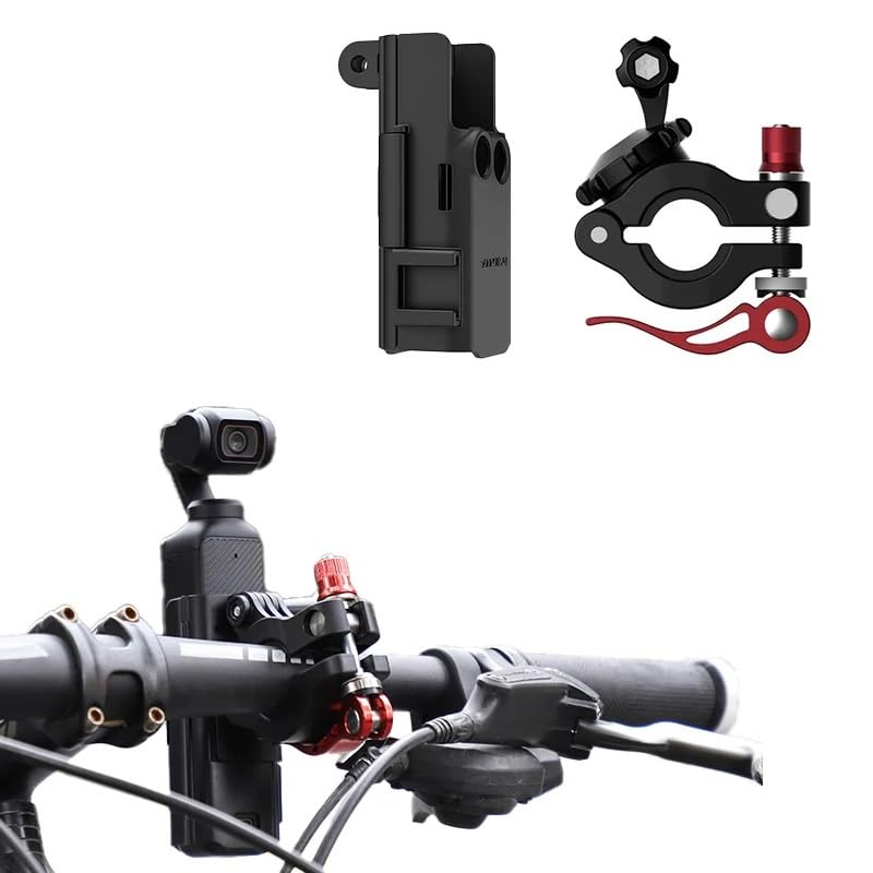 Für 2in1 Mountainbike Fahrrad Clip Lenker Halter Halterung Rahmen für DJI für Osmo Tasche 3 Gimbal Kamera