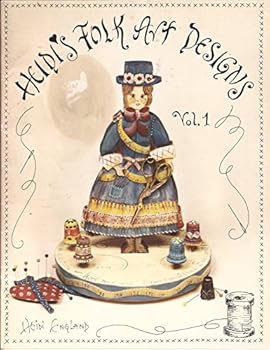 Paperback Heidi's Folk Art Designs Vol 1 Book
