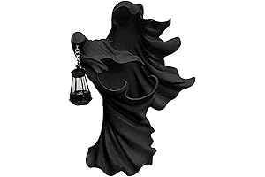 Hell Messenger with Lantern: Illuminate Your Halloween with Eerie Elegance