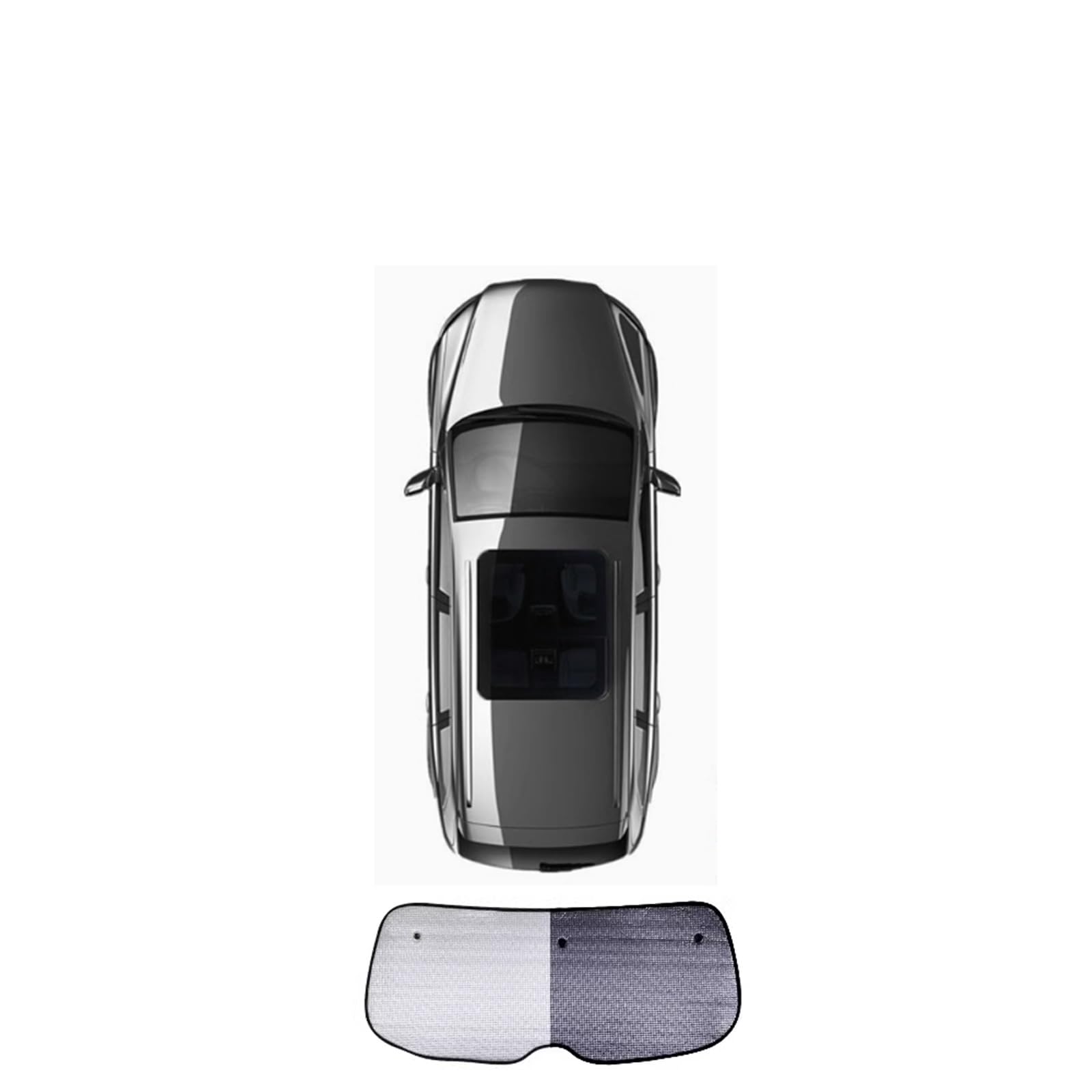 Pare-soleil lunette arrière pour Hyundai Accent RB 2012-2017