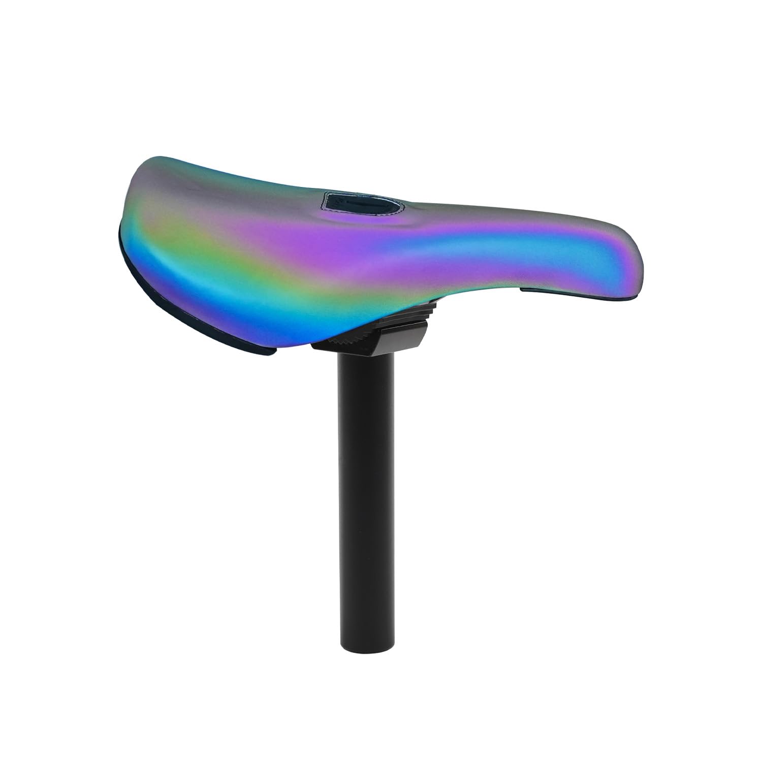 POLSO BMX Bike Saddle and Seat Post (27.2mm and 25.4mm Options) The Oiled Leather Bike Saddle is Ideally Suited for 20-inch BMX Bicycles (Saddle+Seat Pole 25.4 * 150)