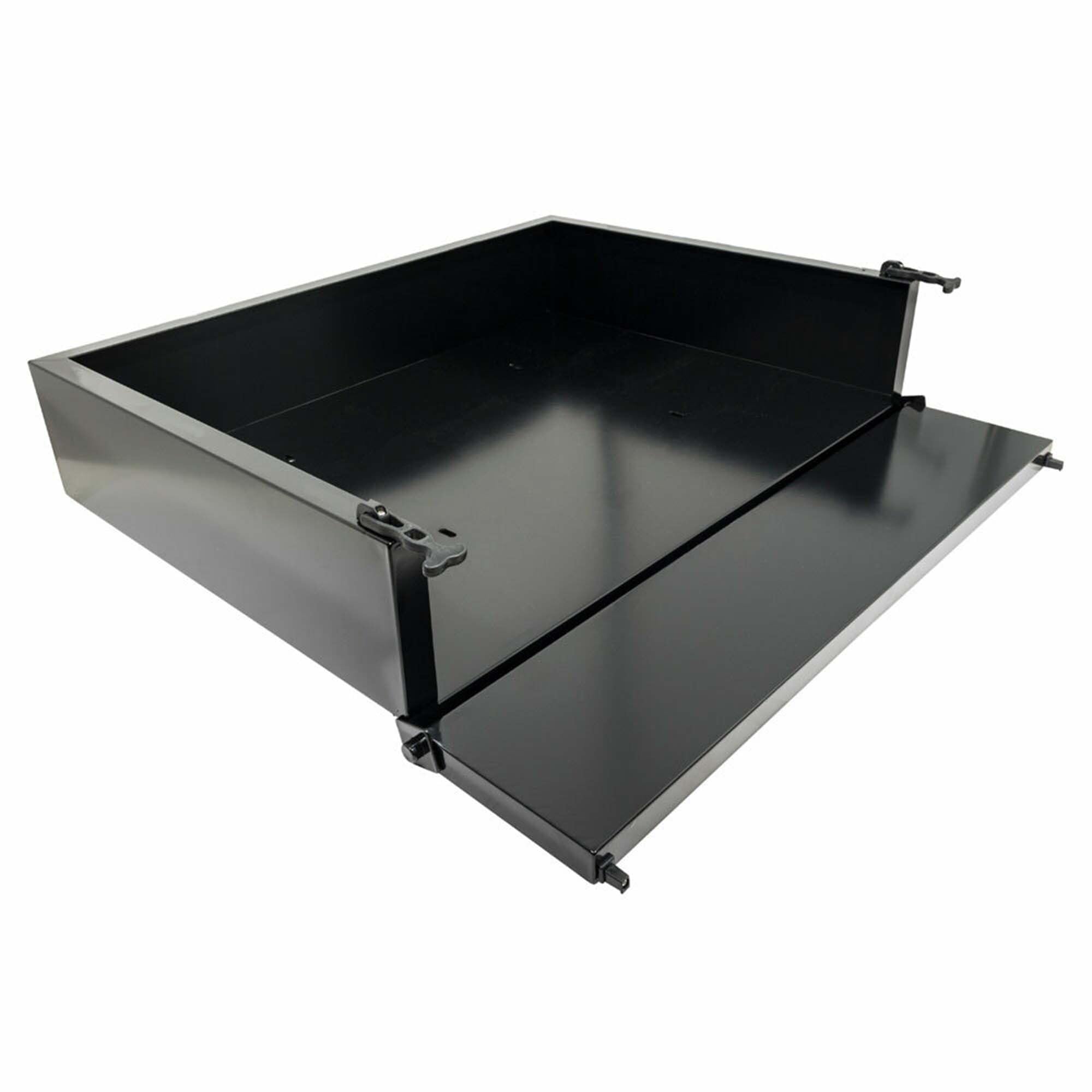 Performance Plus Carts Universal Golf Cart Cargo Box Only | Black Steel | Universal Fit