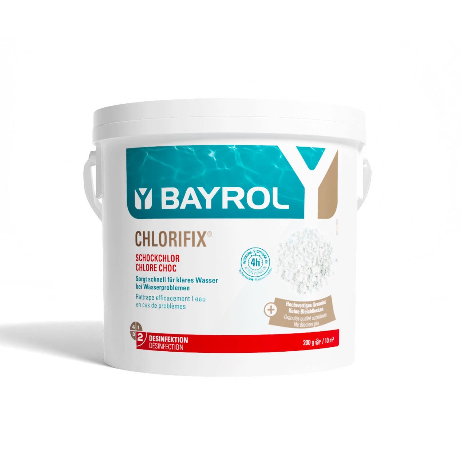 Chlorifix 5,0 kg Eimer von BAYROL - Chlor Mikro Kugeln - Chlorgranulat