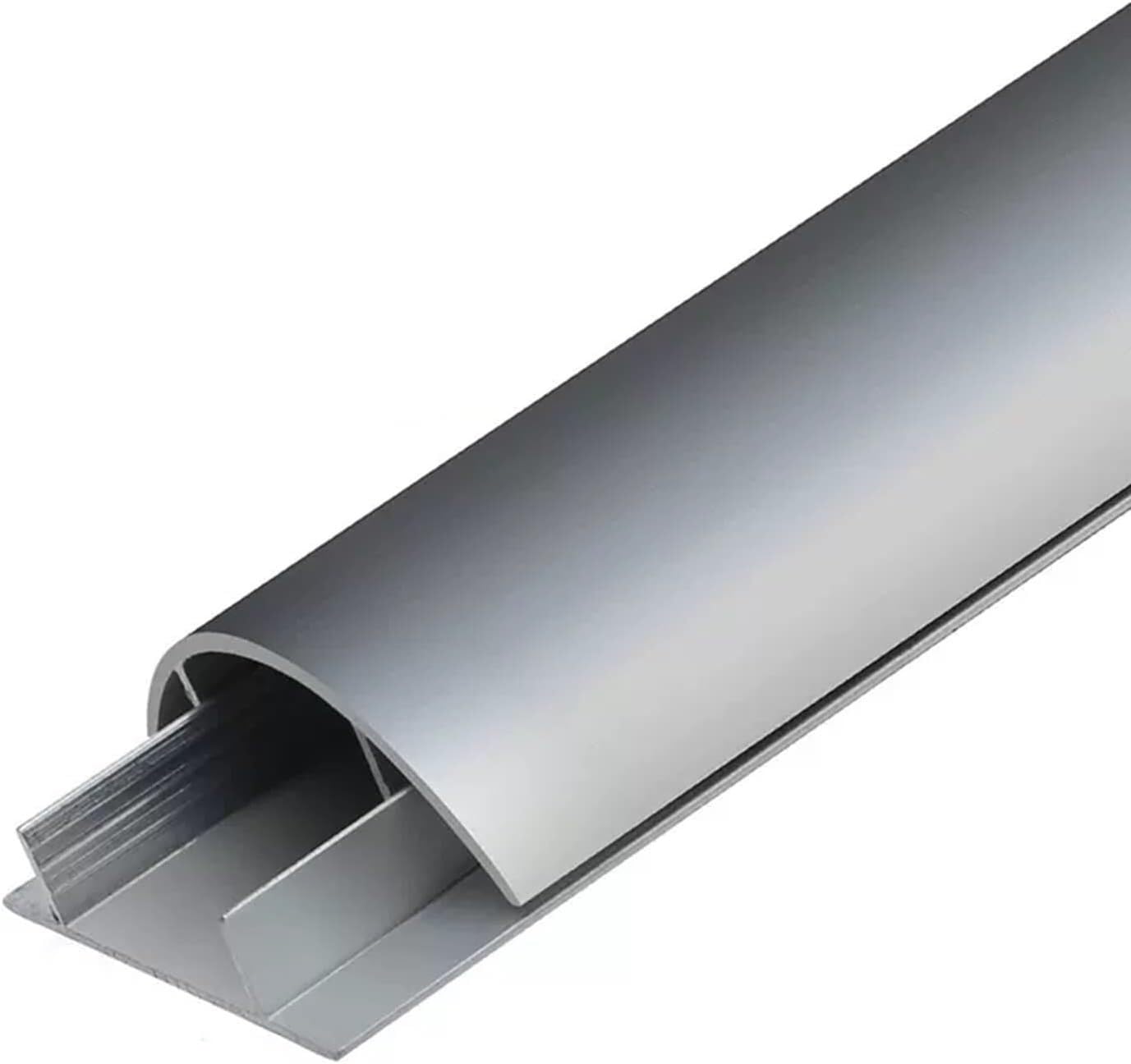Conduit de câbles adhésif mural silver 29mm et gestionnaire de fils de salon