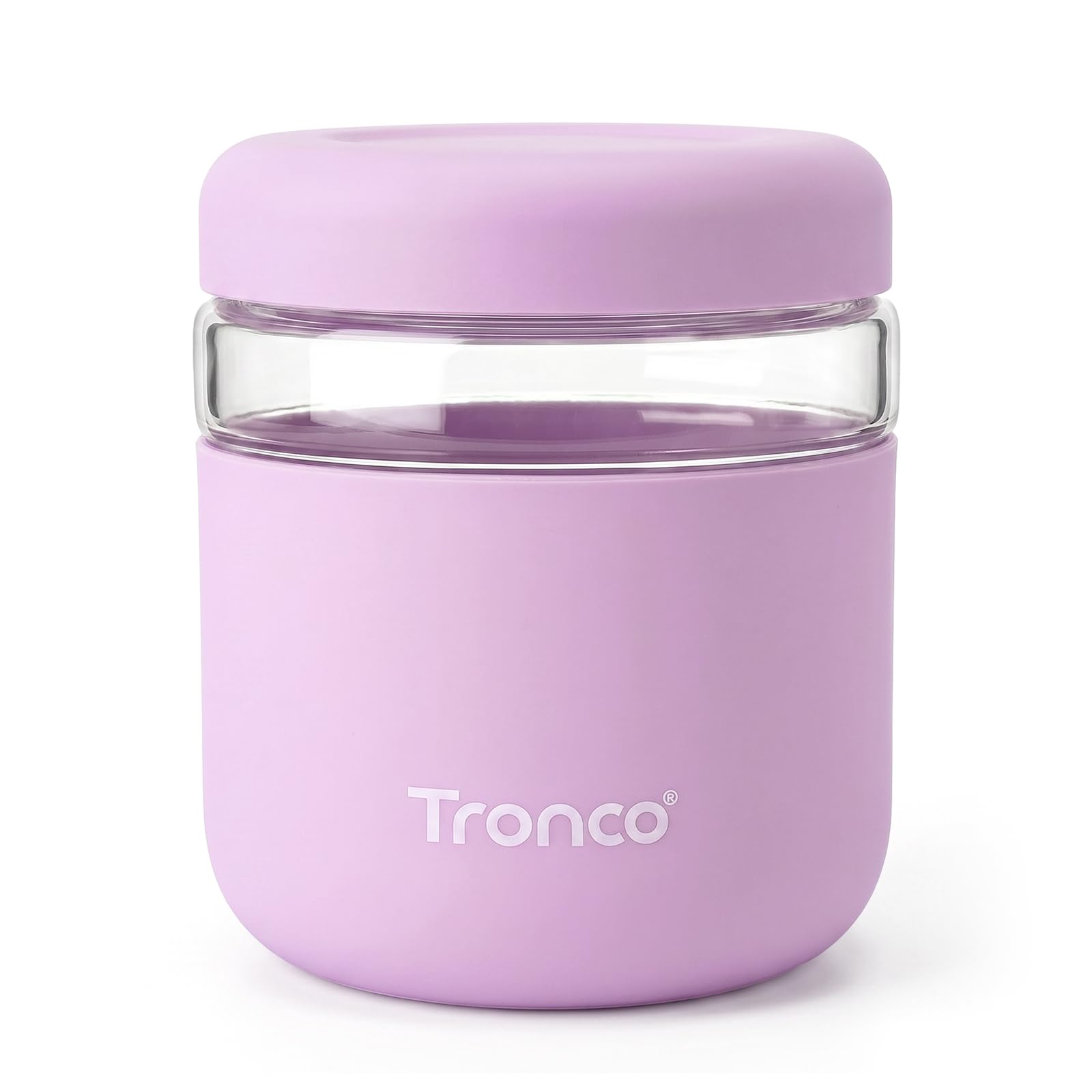 Tronco 32 oz Glass Food Storage &amp; Lunch Bowl Containers with Airtight Lids