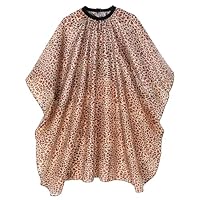 Andibro Friseurumhang,145x120cm/57.08x47.24in Wasserdichtes Haarschnittumhang Einstellbar Hair Design Salon Cape Professional Friseurbedarf Haarschneideumhang Salonzubehör für Damen Herren