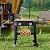 Foldable Oil-sprayed Teppanyaki Gas Grill with Racks on Both Ends