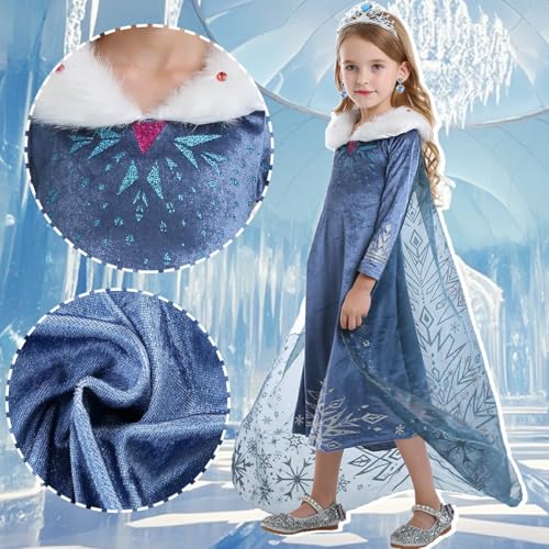 Disfraz de Princesa Invierno Niñas miniatura 5