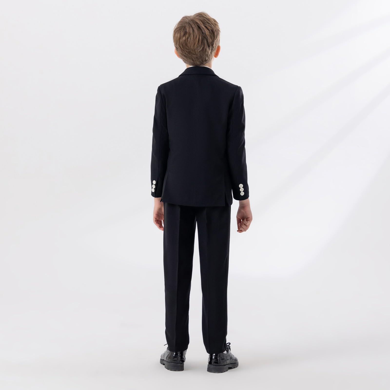Generisch Elegantes Winter Jungen Set Jacke Weste Krawatte Hose formelle Kleidung für festliche Anlässe Auftritte geeignet 4 bis 12 Jahre anspruchsvolle Outfit Kombination