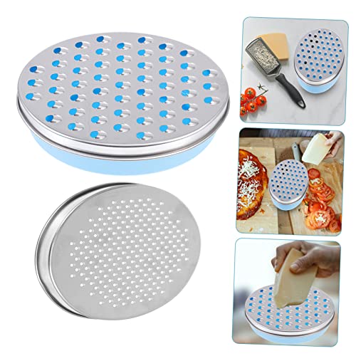 Rallador ergonómico SHOWERORO de plástico azul miniatura 4