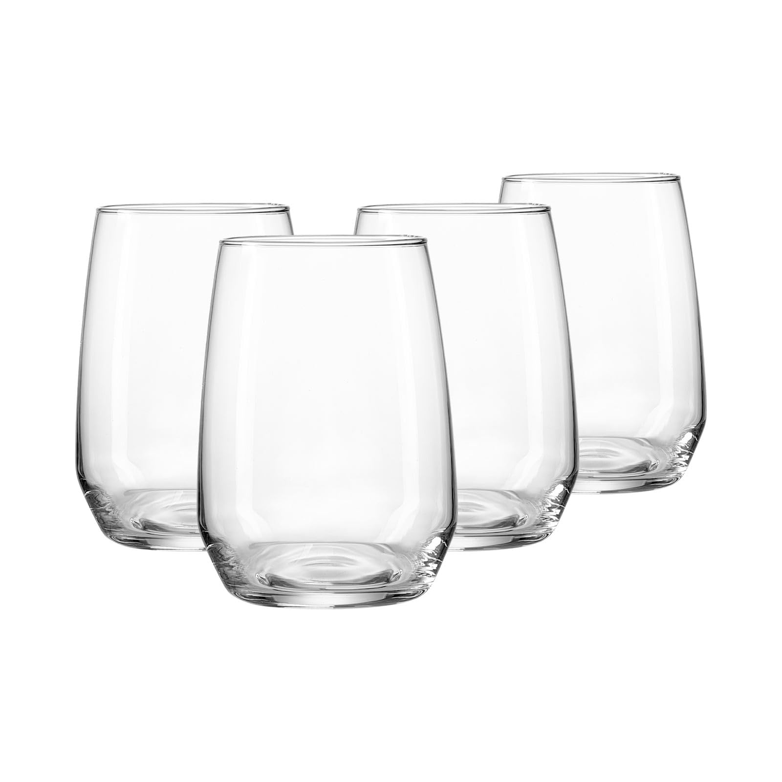 Ritzenhoff & Breker Rumba Longdrinkgläser-Set 20-teilig | 450 ml | Doppelkonisches Glas für Longdrinks, Cocktails und Wasser | Spülmaschinenfest | Klar