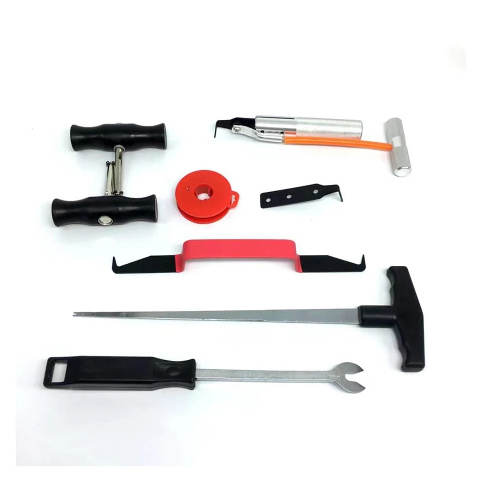 Kit de Herramientas de Corte for Quitar Parabrisas de Coche, Herramientas Profesionales de reparación de eliminación de Vidrio de Ventana con Accesorios de Mango ergonómico