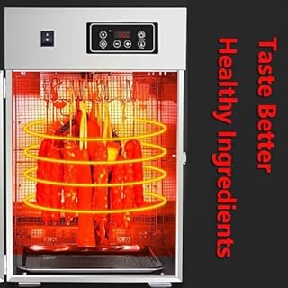 Essiccatore per alimenti commerciale, essiccatore e armadio di essiccazione Dry AGER, essiccatore rotante in acciaio inox per salsicce, pancetta, pollo, anatra, pesce e manzo