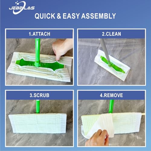 Serpillères jetables pour balai, la solution contre la poussière - 7