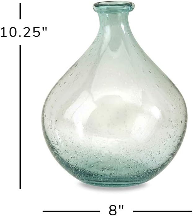 IMAX 63023 Amadour Bubble Glass Bottle - Image 3