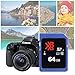 SD Card 64GB Memory Card Class 10 SDXC exFAT U1 Camera