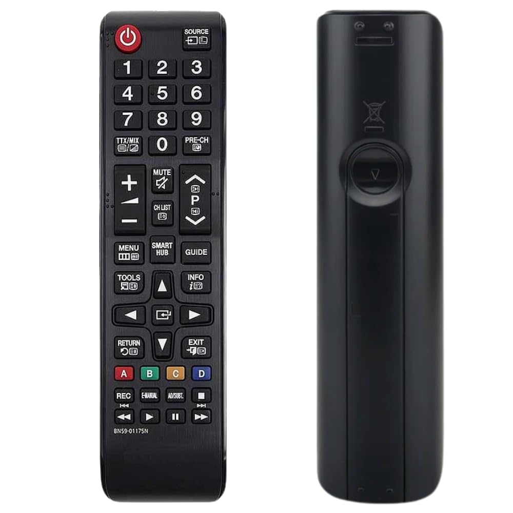 Mando Universal TV Samsung BN59-01175N - Reemplazo Mando Samsung Smart TV con identicas Funciones